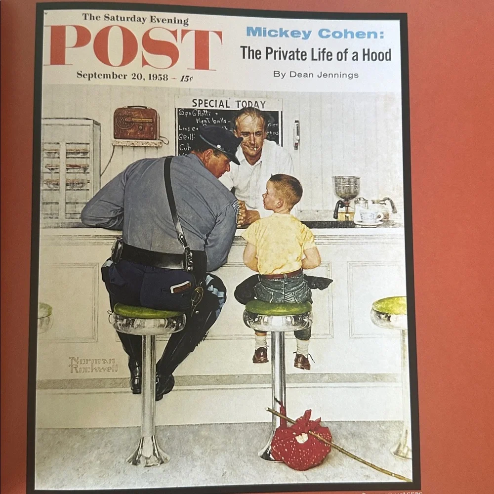 In search of Norman Rockwell's America Hardcover Art Book